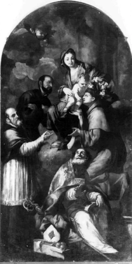 Madonna con Bambino e Santi - Chiesa diu santa Caterina , Contrà santa Caterina, Vicenza